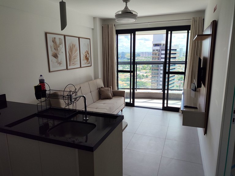 Beach Class Jaguaribe 1408: Vista Mar & Lazer