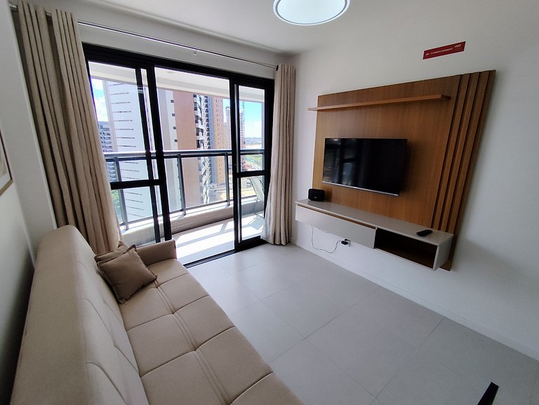 Beach Class Jaguaribe 1408: Vista Mar & Lazer