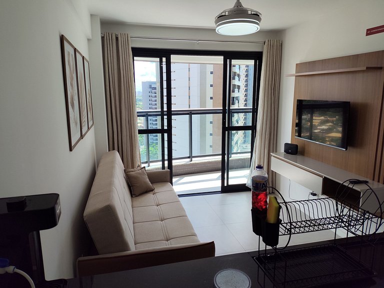 Beach Class Jaguaribe 1408: Vista Mar & Lazer