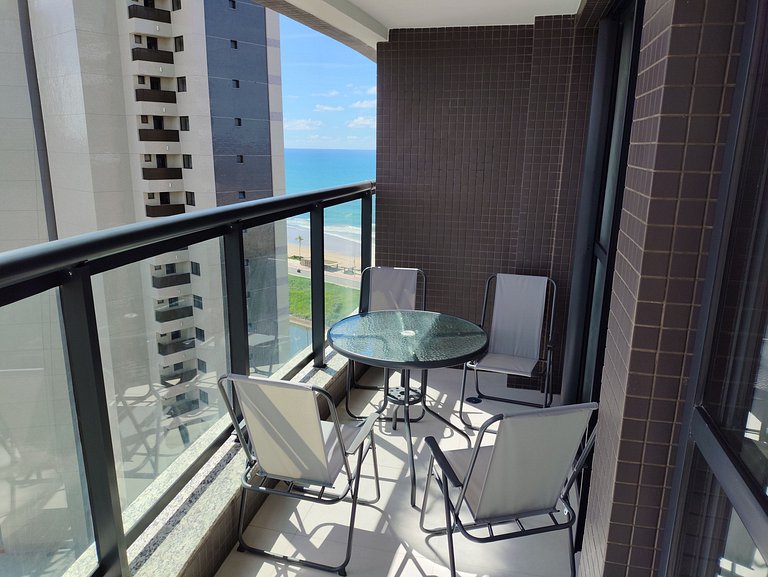 Beach Class Jaguaribe 1408: Vista Mar & Lazer