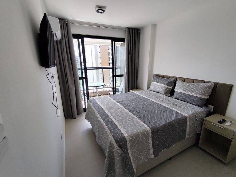 Beach Class Jaguaribe 1408: Vista Mar & Lazer