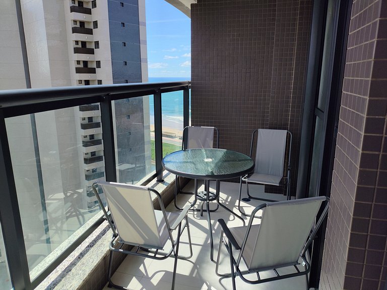 Beach Class Jaguaribe 1408: Vista Mar & Lazer