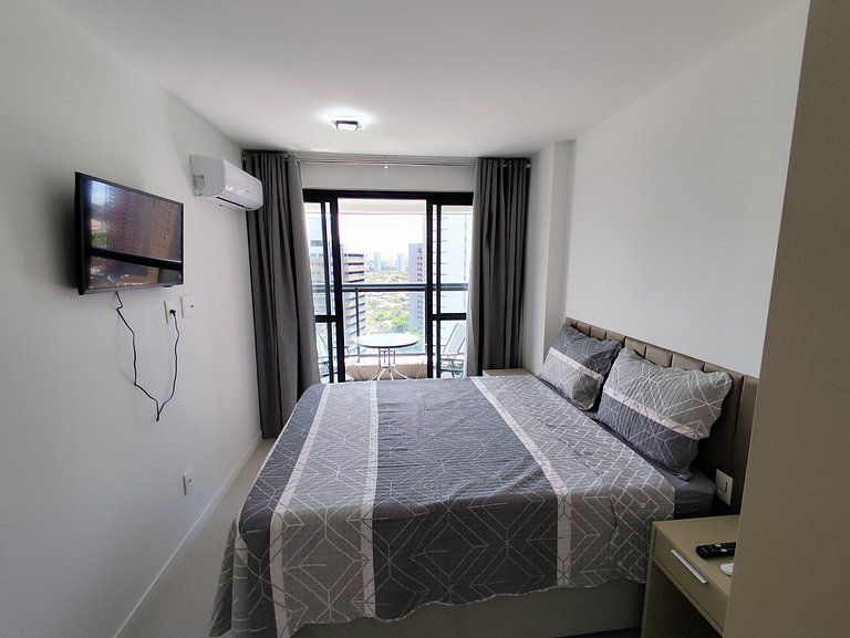 Beach Class Jaguaribe 1408: Vista Mar & Lazer