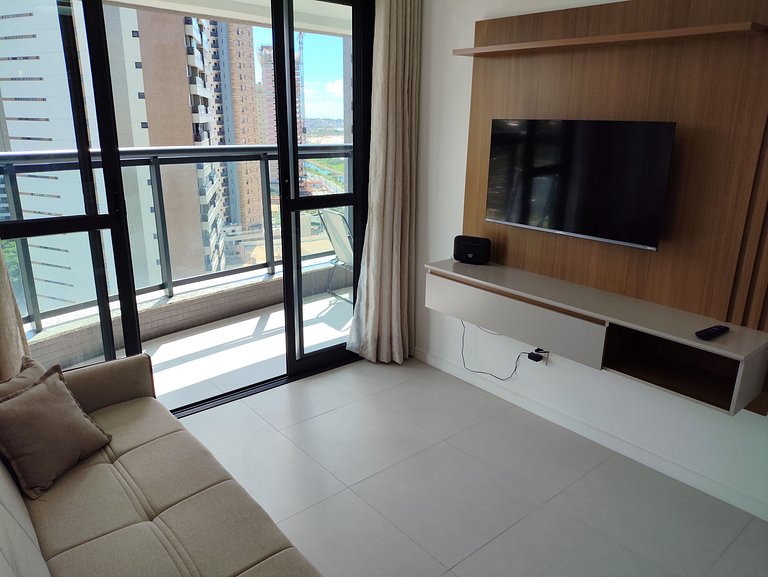 Beach Class Jaguaribe 1408: Vista Mar & Lazer