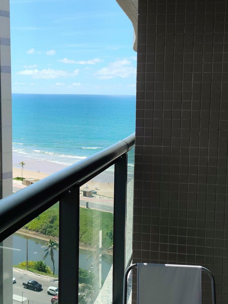 Beach Class Jaguaribe 1408: Vista Mar & Lazer