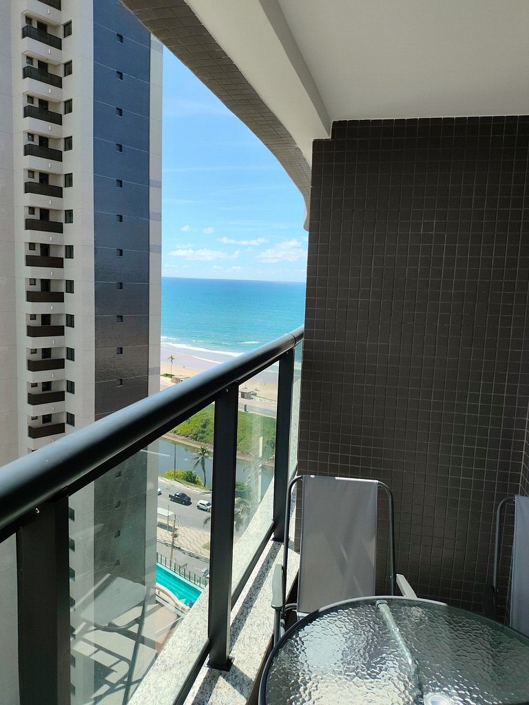 Beach Class Jaguaribe 1408: Vista Mar & Lazer