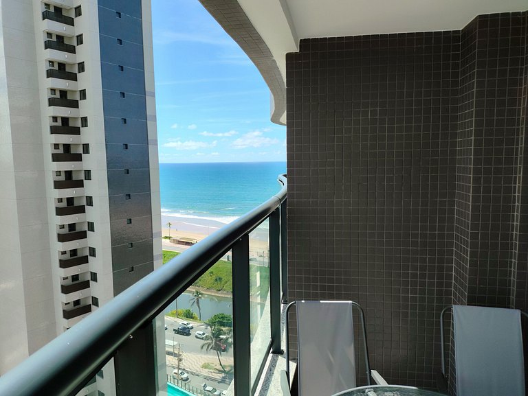 Beach Class Jaguaribe 1408: Vista Mar & Lazer