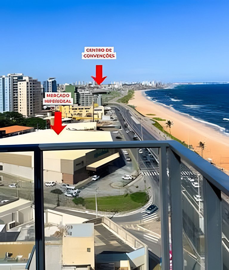 Art Studio Salvador - Vista Mar e C. de Convenções