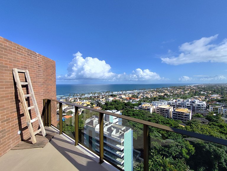 Design e Vista Deslumbrante: Flat em Buraquinho