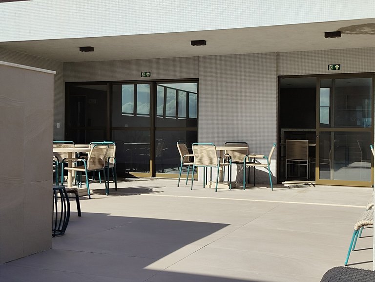 Design e Vista Deslumbrante: Flat em Buraquinho