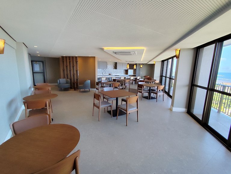 Design e Vista Deslumbrante: Flat em Buraquinho