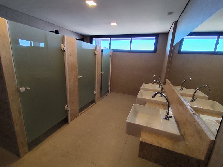 Design e Vista Deslumbrante: Flat em Buraquinho