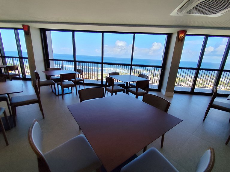 Design e Vista Deslumbrante: Flat em Buraquinho