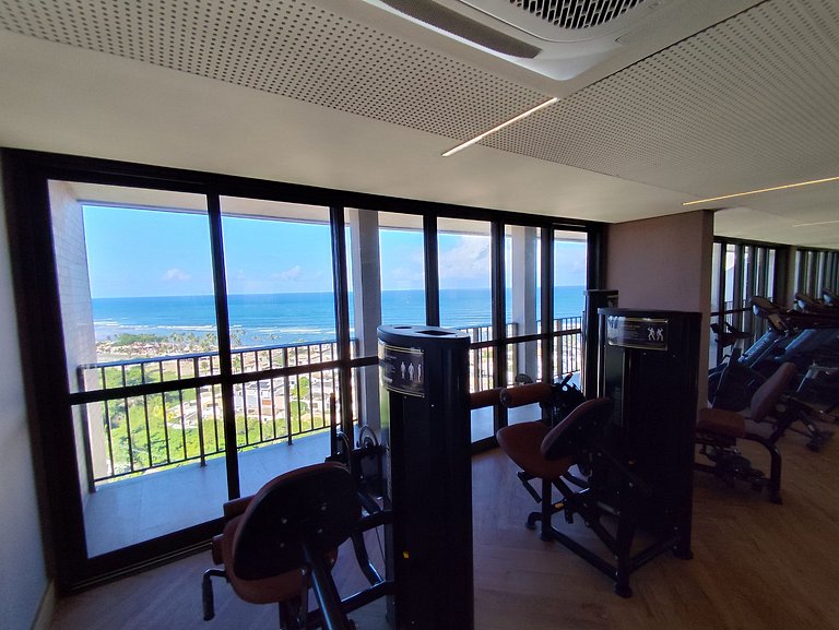 Design e Vista Deslumbrante: Flat em Buraquinho