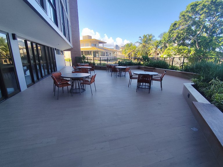 Design e Vista Deslumbrante: Flat em Buraquinho