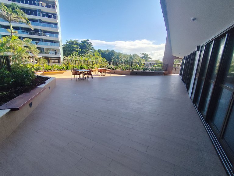 Design e Vista Deslumbrante: Flat em Buraquinho