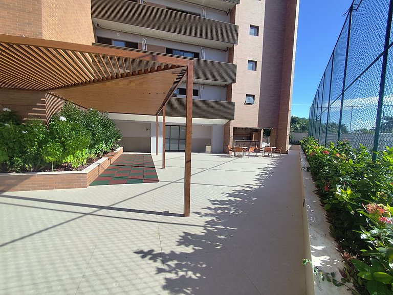 Design e Vista Deslumbrante: Flat em Buraquinho