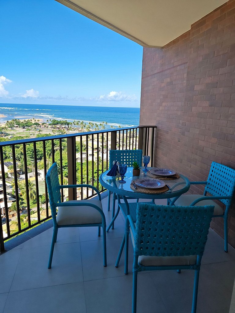 Design e Vista Deslumbrante: Flat em Buraquinho