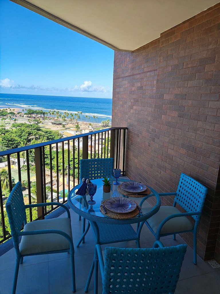 Design e Vista Deslumbrante: Flat em Buraquinho