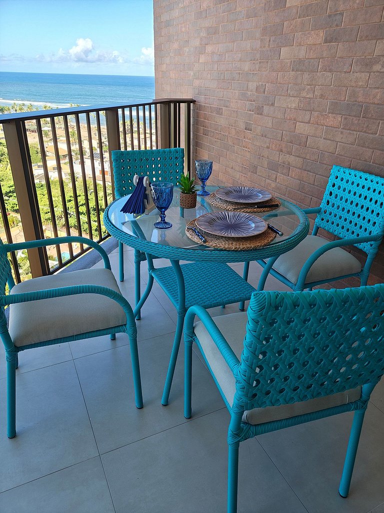 Design e Vista Deslumbrante: Flat em Buraquinho