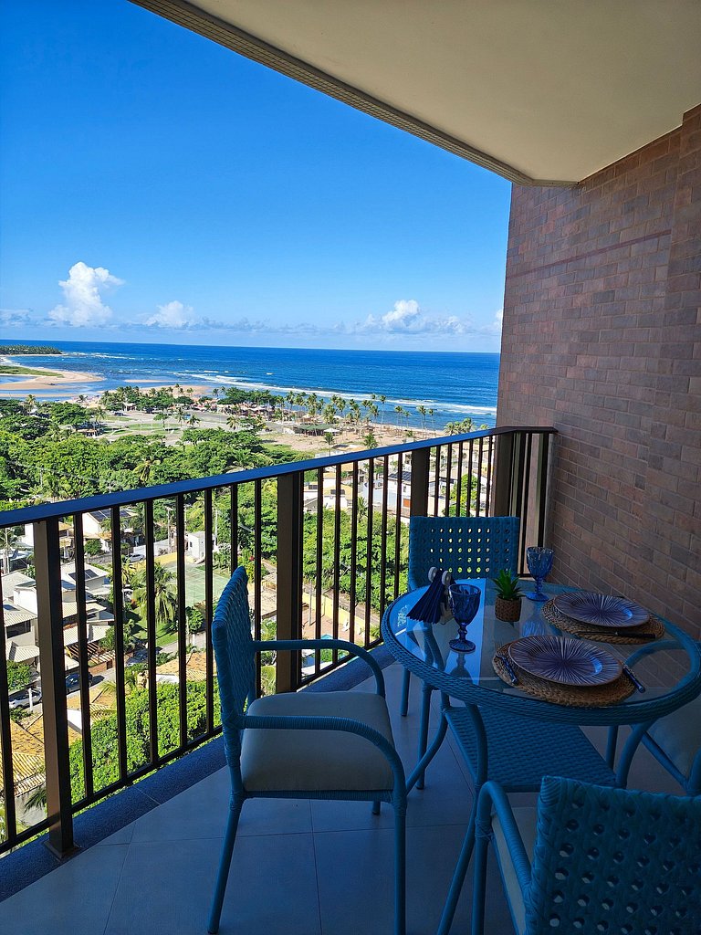 Design e Vista Deslumbrante: Flat em Buraquinho