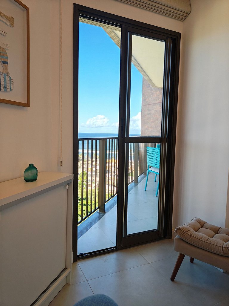 Design e Vista Deslumbrante: Flat em Buraquinho