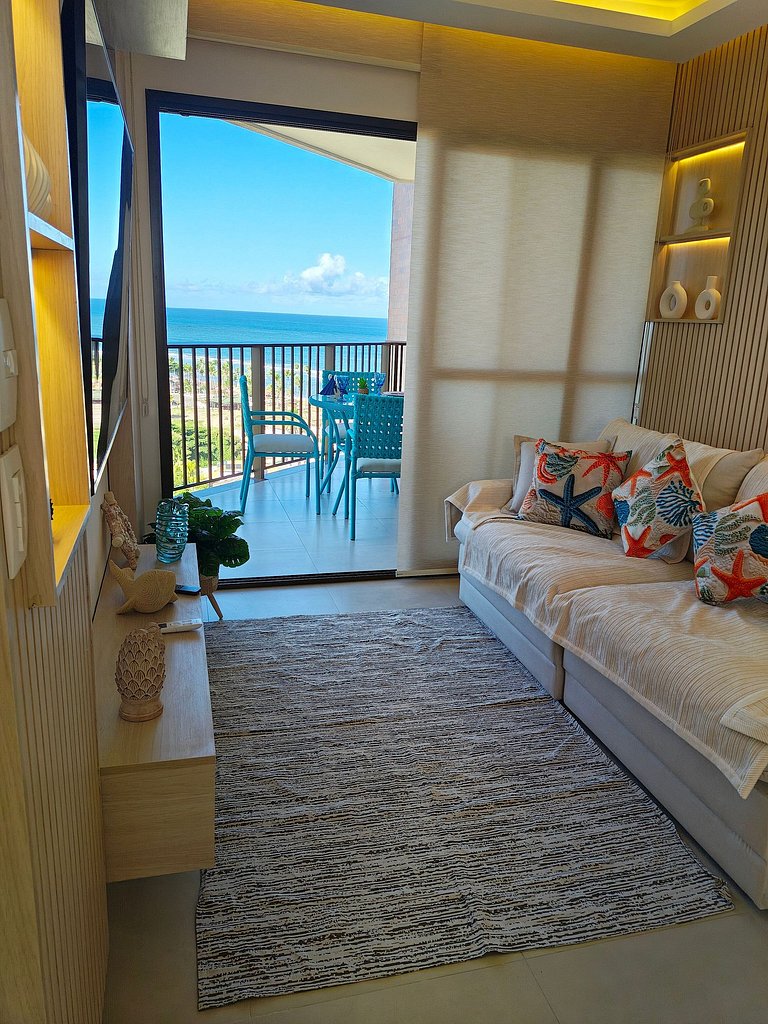 Design e Vista Deslumbrante: Flat em Buraquinho