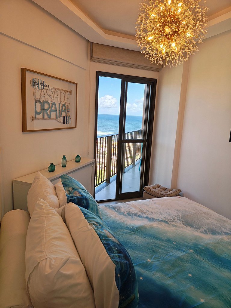 Design e Vista Deslumbrante: Flat em Buraquinho