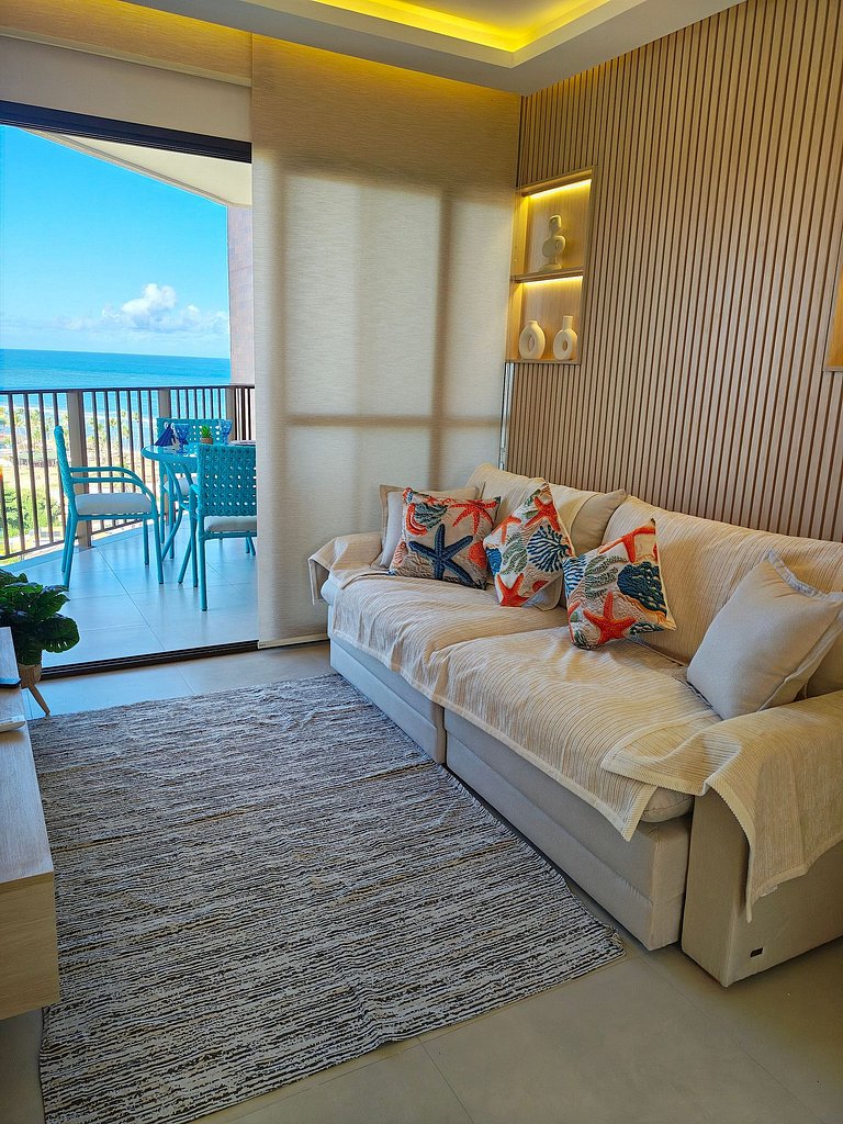 Design e Vista Deslumbrante: Flat em Buraquinho