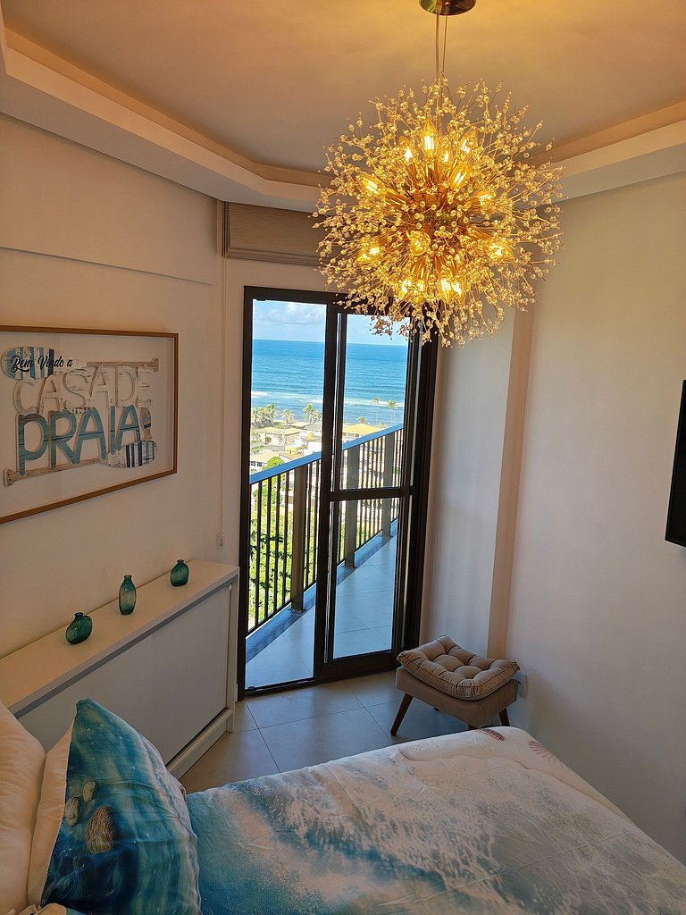 Design e Vista Deslumbrante: Flat em Buraquinho