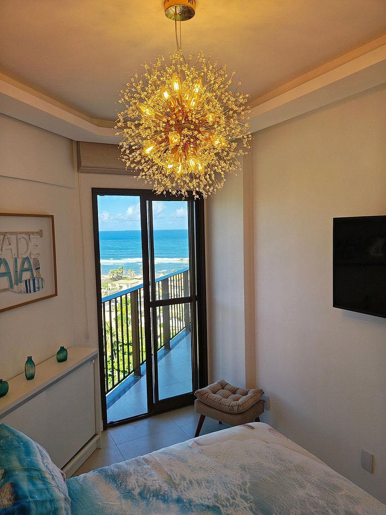 Design e Vista Deslumbrante: Flat em Buraquinho