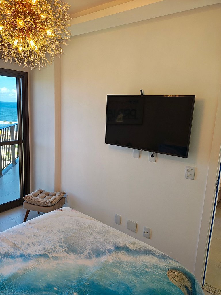 Design e Vista Deslumbrante: Flat em Buraquinho