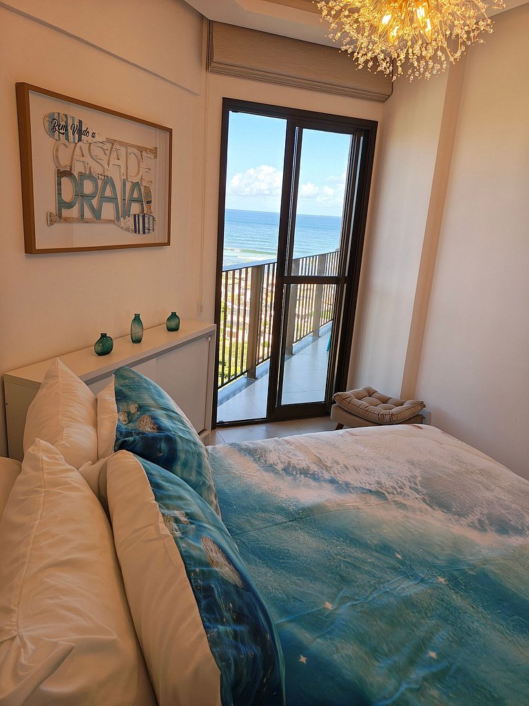 Design e Vista Deslumbrante: Flat em Buraquinho