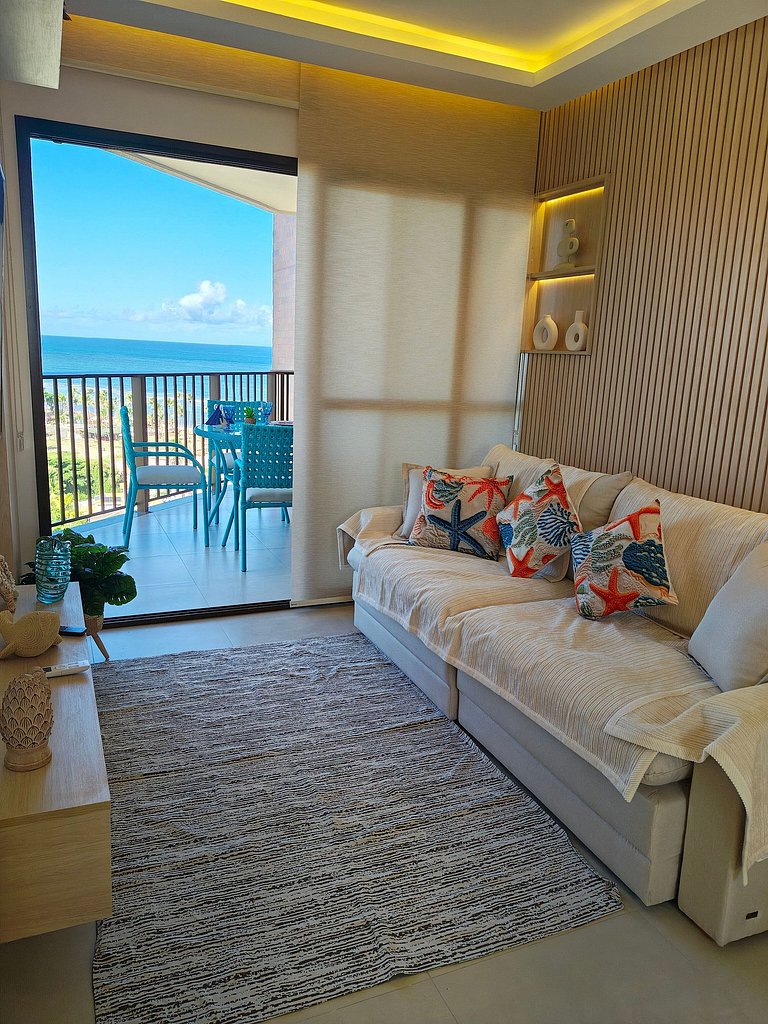 Design e Vista Deslumbrante: Flat em Buraquinho