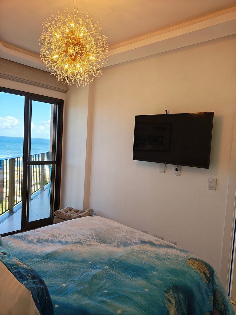 Design e Vista Deslumbrante: Flat em Buraquinho