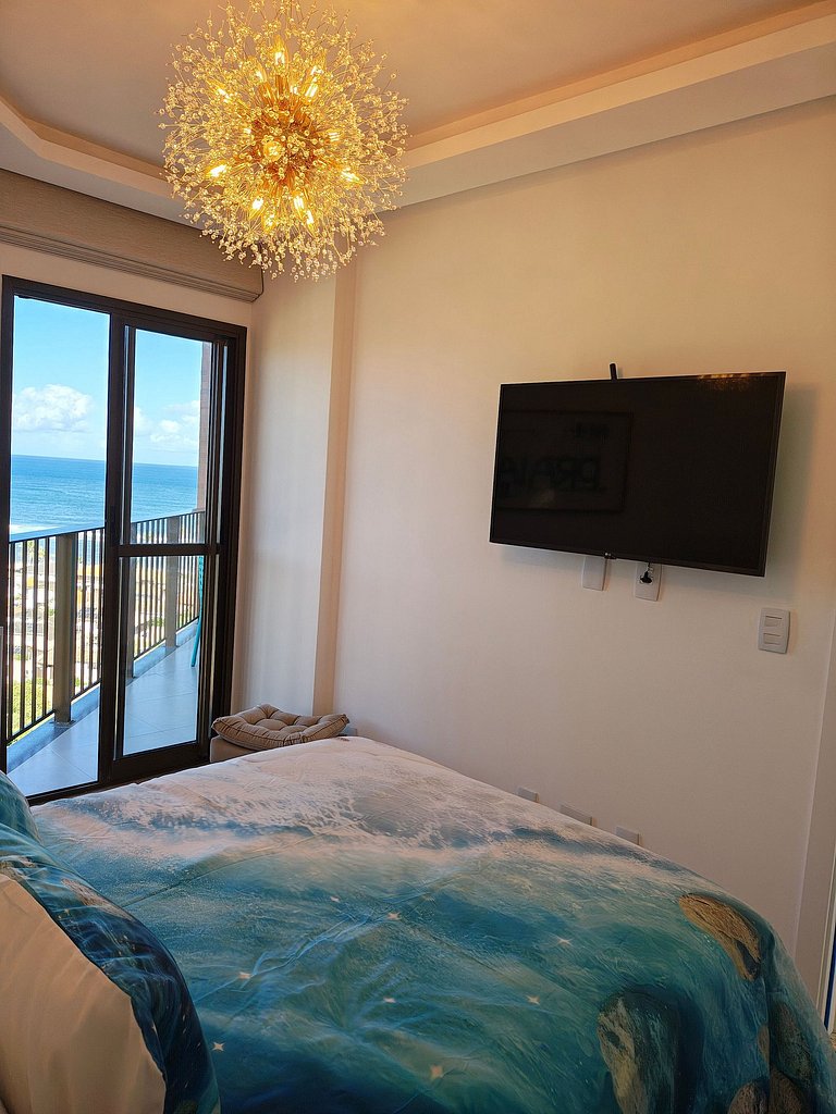 Design e Vista Deslumbrante: Flat em Buraquinho