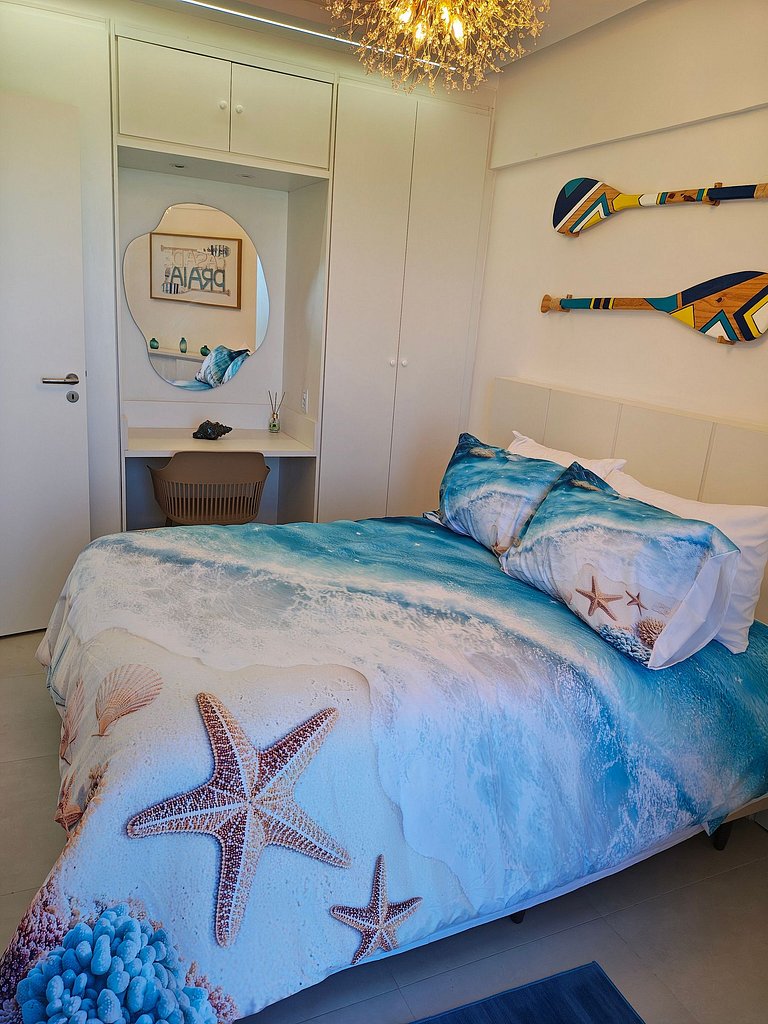 Design e Vista Deslumbrante: Flat em Buraquinho