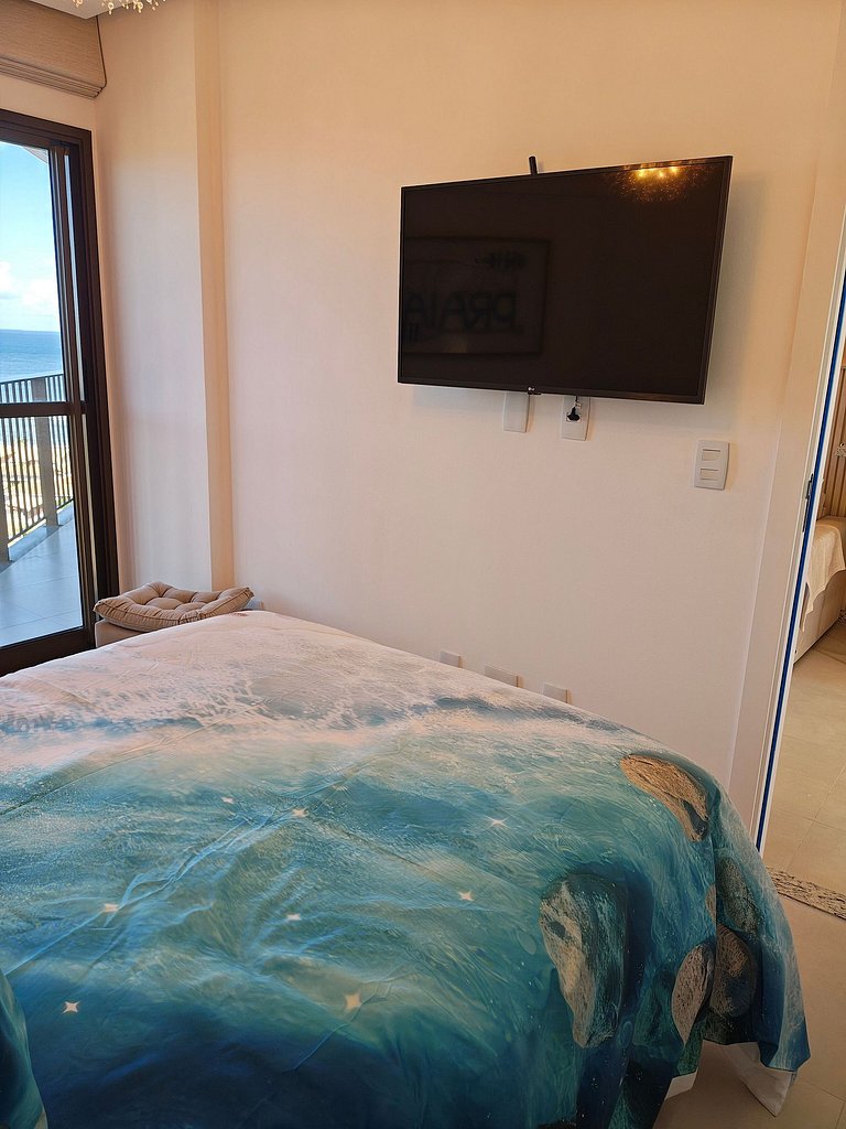 Design e Vista Deslumbrante: Flat em Buraquinho