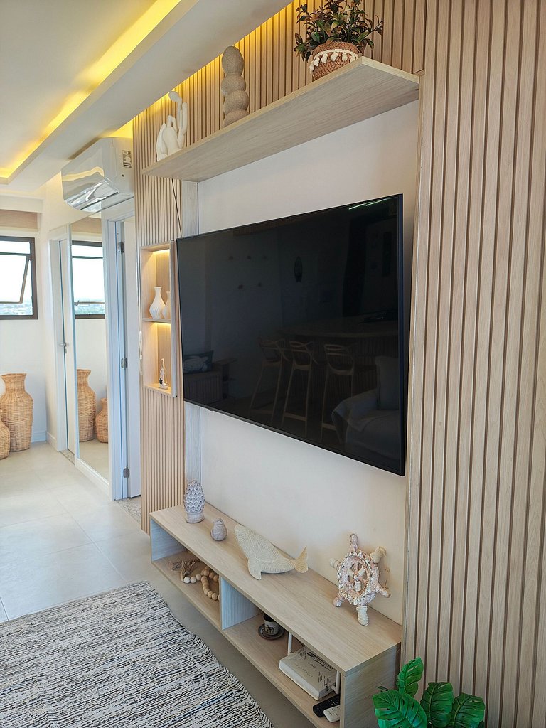 Design e Vista Deslumbrante: Flat em Buraquinho