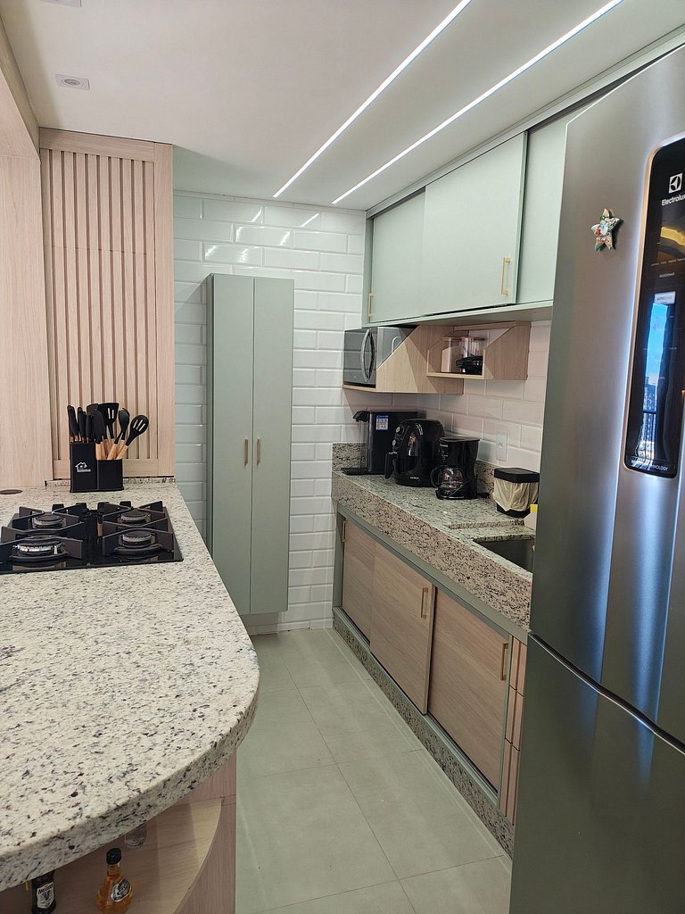 Design e Vista Deslumbrante: Flat em Buraquinho