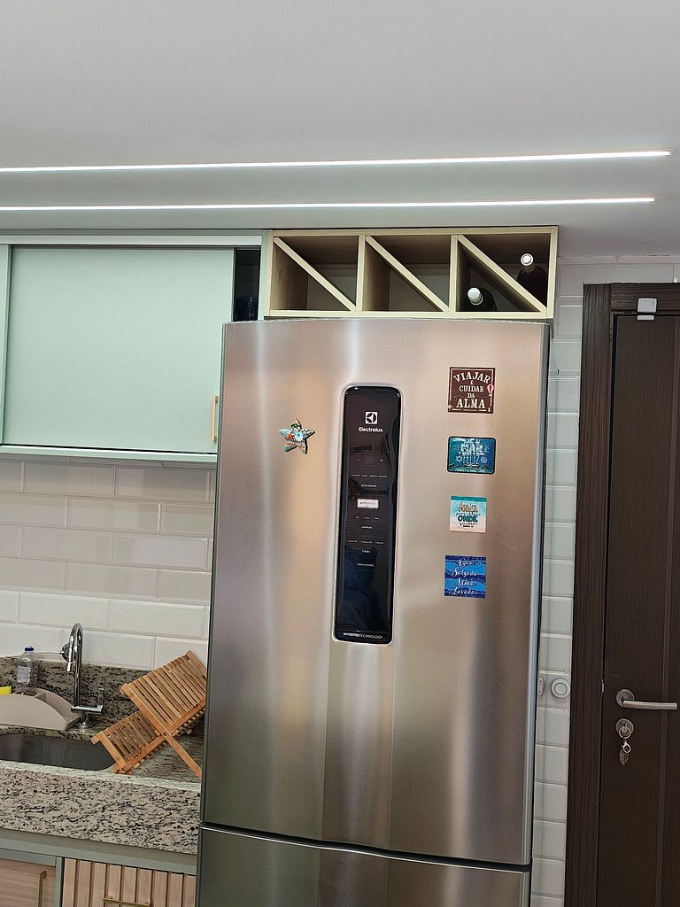 Design e Vista Deslumbrante: Flat em Buraquinho