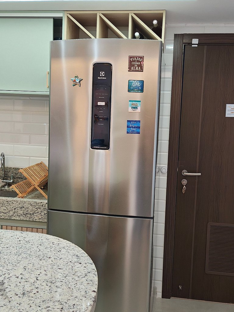 Design e Vista Deslumbrante: Flat em Buraquinho