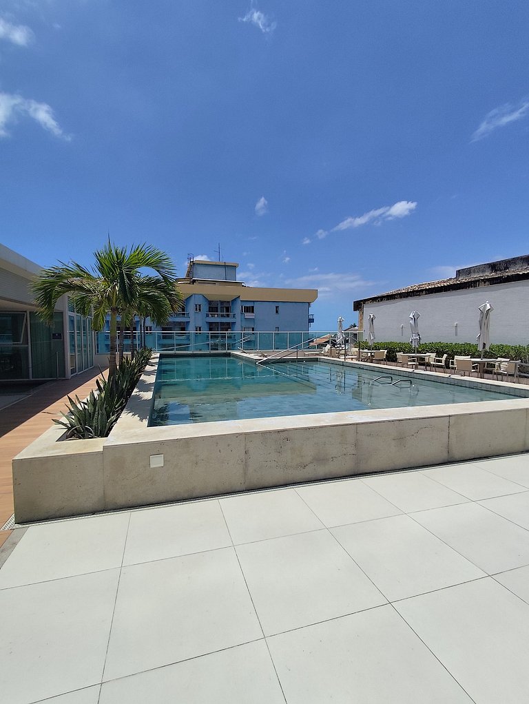 Duetto Barra 1204: Luxo e Lazer a 400m da Praia!