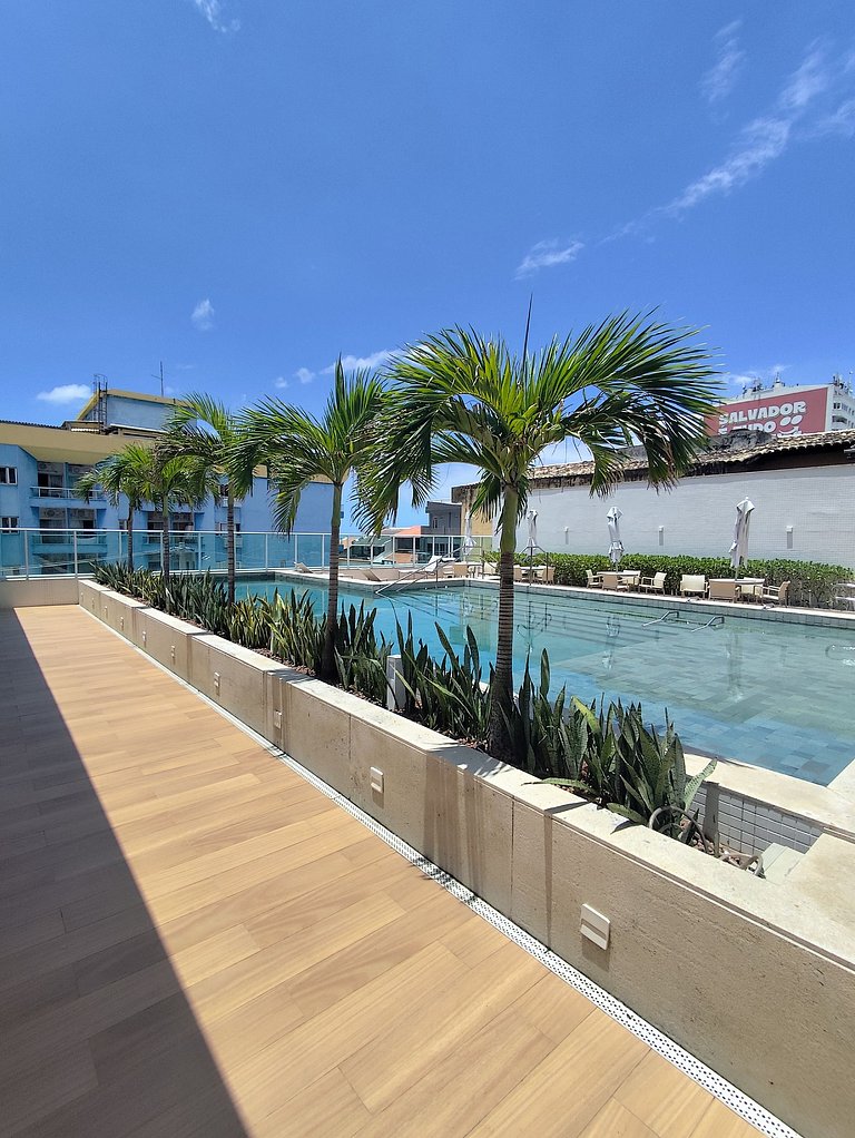 Duetto Barra 1204: Luxo e Lazer a 400m da Praia!