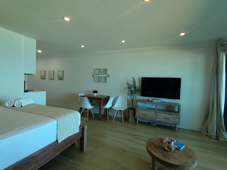 Studio Pé na Areia Próx ao Centro Convenções - 508