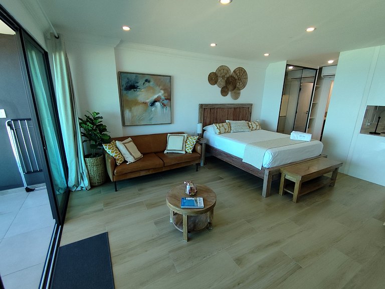 Studio Pé na Areia Próx ao Centro Convenções - 508