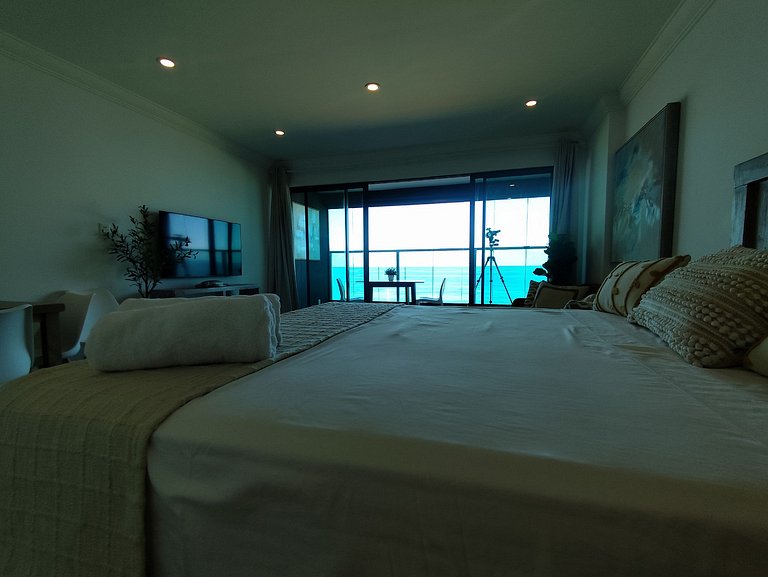 Studio Pé na Areia Próx ao Centro Convenções - 508