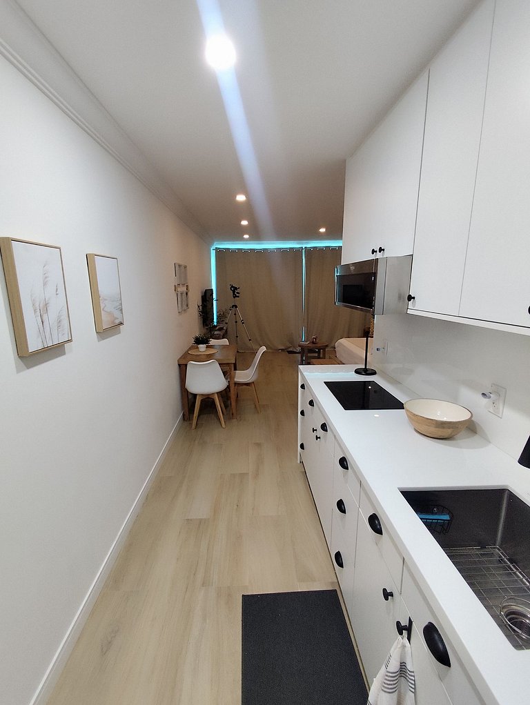 Studio Pé na Areia Próx ao Centro Convenções - 508