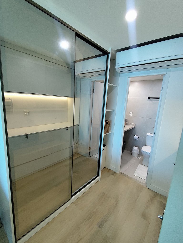 Studio Pé na Areia Próx ao Centro Convenções - 508
