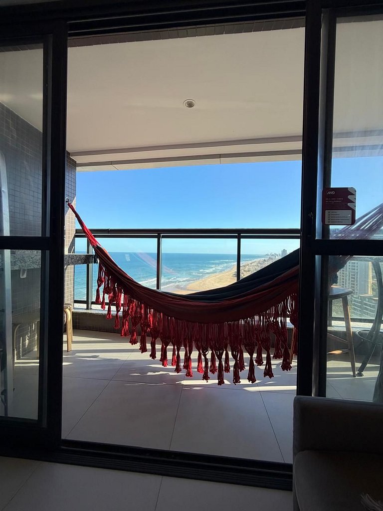 Beach Class Jaguaribe 1703: Vista Mar & Lazer